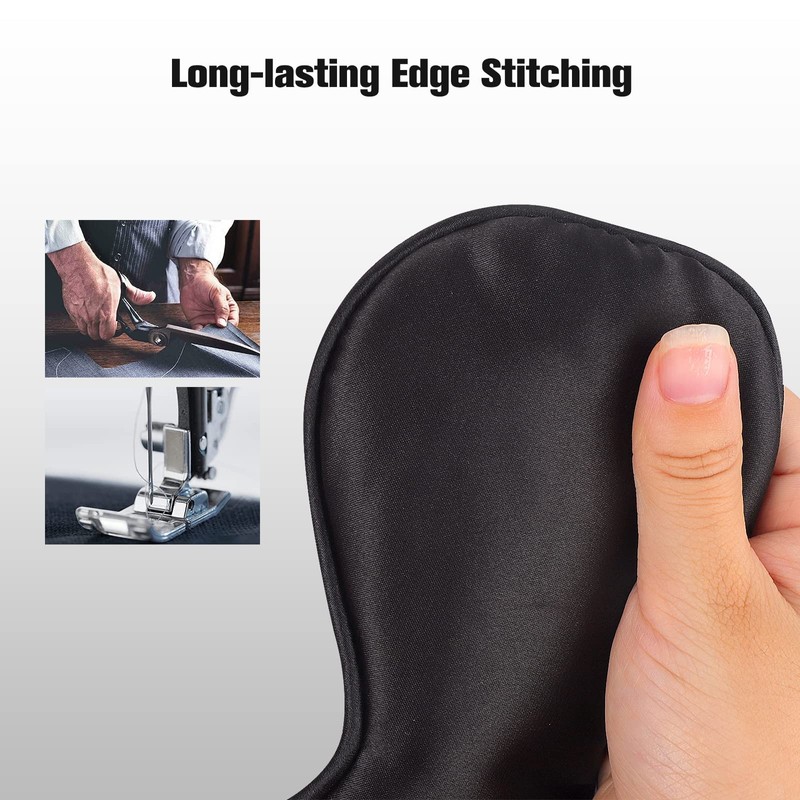 IEKEODI 2Pack Silk Sleep Mask,IEKEODI Eye Mask for Sleeping,Elastic Blackout