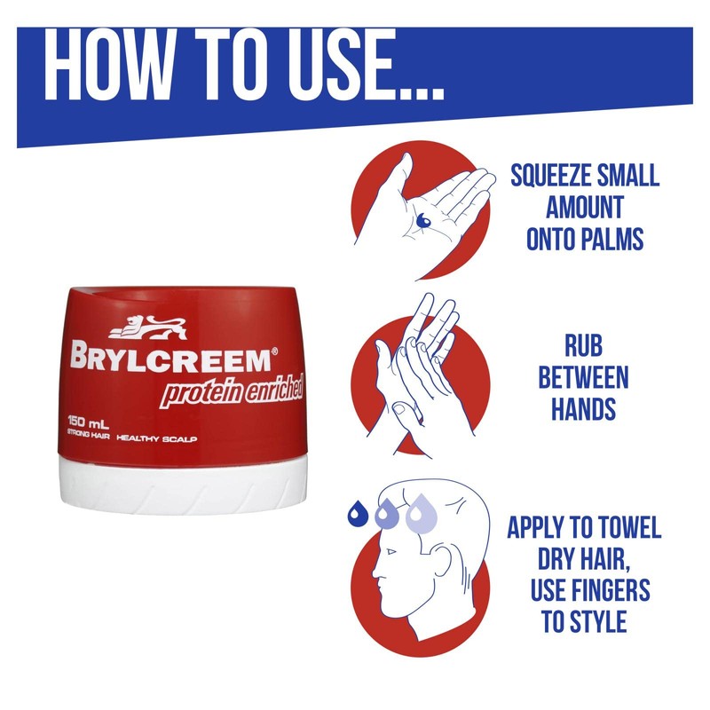 Brylcreem Protein Enriched Hair Cream, 1 count
