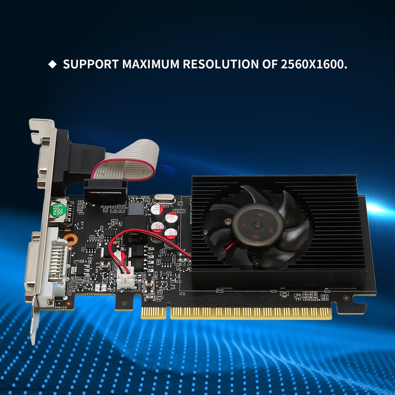 Half Height GPU 1G DDR3 64bit 810MHz 1300MHz HD DVI