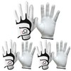 FINGER TEN Mens All Weather Cabretta Synthetic Leather Natural Fit