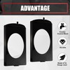 VIAGL Speaker Brackets Behind Seat 6x9 fit for Chevy C10