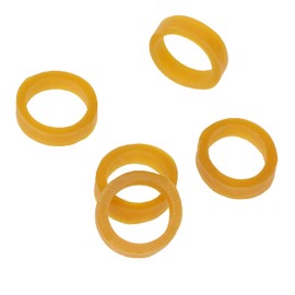 ONLYKXY Rubber bands 23mm OD 16mm ID Silicone Cable Ties Data Lines Silicone Cord Ties Reusable Rubber Rings Power Cable Tie Straps Elasticity Coil Ring Rubber bands (100 Pieces)