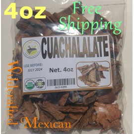 Mexican Herbs Cuachalalate Bark Seca Palo Cuachinala Organic Wildcrafted mexican 4oz !!!