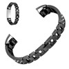 Stainless Steel Bracelet Women Inlay Rhinestones Wristband Wrist Decoration for