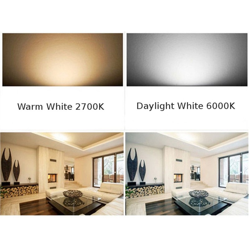 LED Corn Light Bulb 60W Equivalent 6000K Daylight White 850