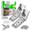 Set of 2 Hinges for Fridge Door Handle with Original