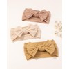 jollybows Baby Girl Headband Bows Nylon Head Wraps Newborn Hairbands
