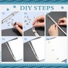 GORGECRAFT Set of 4 Notebook 3 Ring Binder Mechanisms Replacement