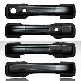 Auto Reflections Set of 4 Door Handle Covers for 2019-2025 Ram 1500/2500/3500 - Gloss Black