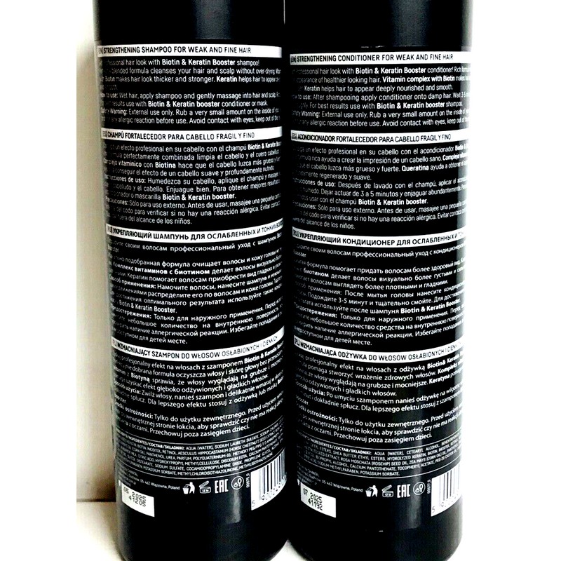 Chantal Biotin & Keratin Booster Strengthening Shampoo & Conditioner 35.27