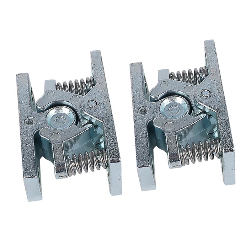 Sdjdhej Cabinet Double Roller Lock Buckle, 1 Pieces Zinc Alloy
