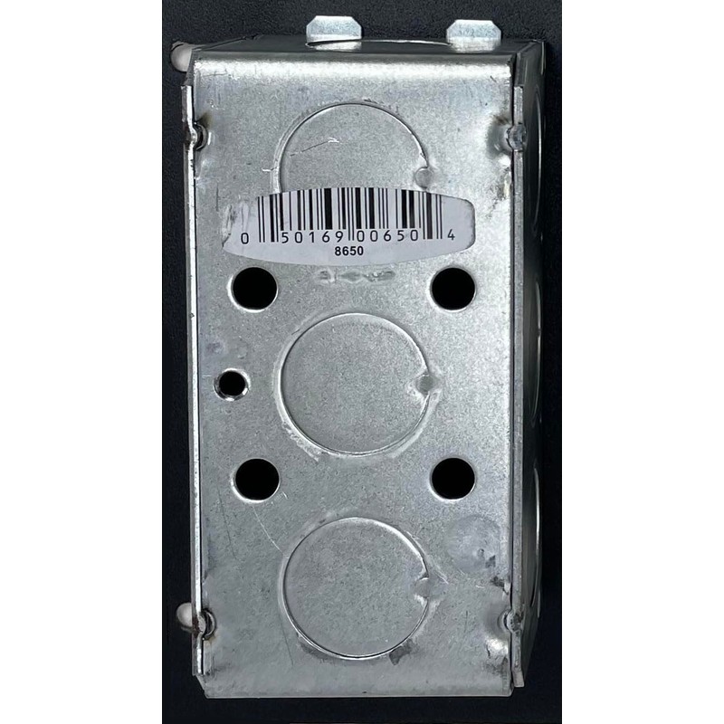 ProCraft Pro Audio Recessed Floor Pocket Box AC Duplex 6