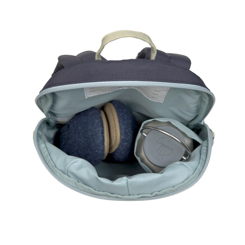 LÄSSIG Small Children's Backpack for Nursery, Crib Backpack with Chest