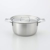 Mujin Ryohin Stainless Steel Multi-Purpose Lid for Diameter 20-22 cm