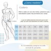 Suspensorio post operatorio de algodón para hombre, tanga de entrenamiento
