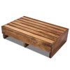 Acacia Wood Step Platform (25'' L x 16'' W x