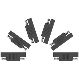 Usngsny SAE Polarity Reverse Adapter - Quick Disconnect SAE Connector for Solar Panel, Battery Charger & Maintainer (6-Pack)
