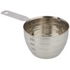 Pearl Metal CC-1129 Vegilive Measuring Cup, Silver, 7.8 fl oz