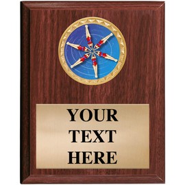 Crown Awards Synchronized Swimming Plaques - 5x7 Customized Swimming Trophy Plaque Prime