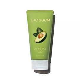 The Saem 더샘 내추럴 데일리 클렌징 폼 저자극 진정 촉촉 4종 모음 택 1+1 MNS 아보카도