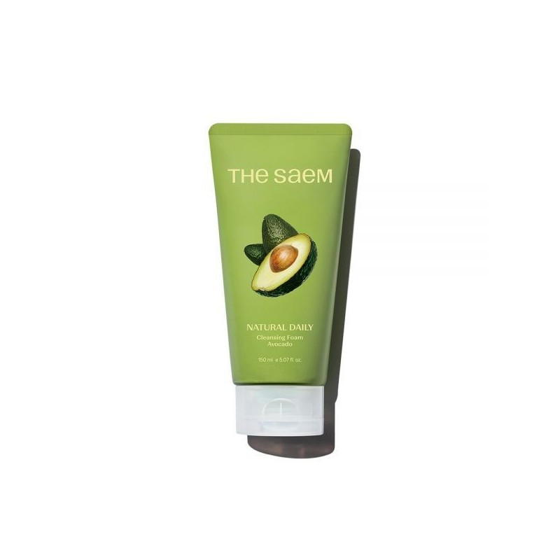 The Saem 더샘 내추럴 데일리 클렌징 폼 저자극 진정 촉촉