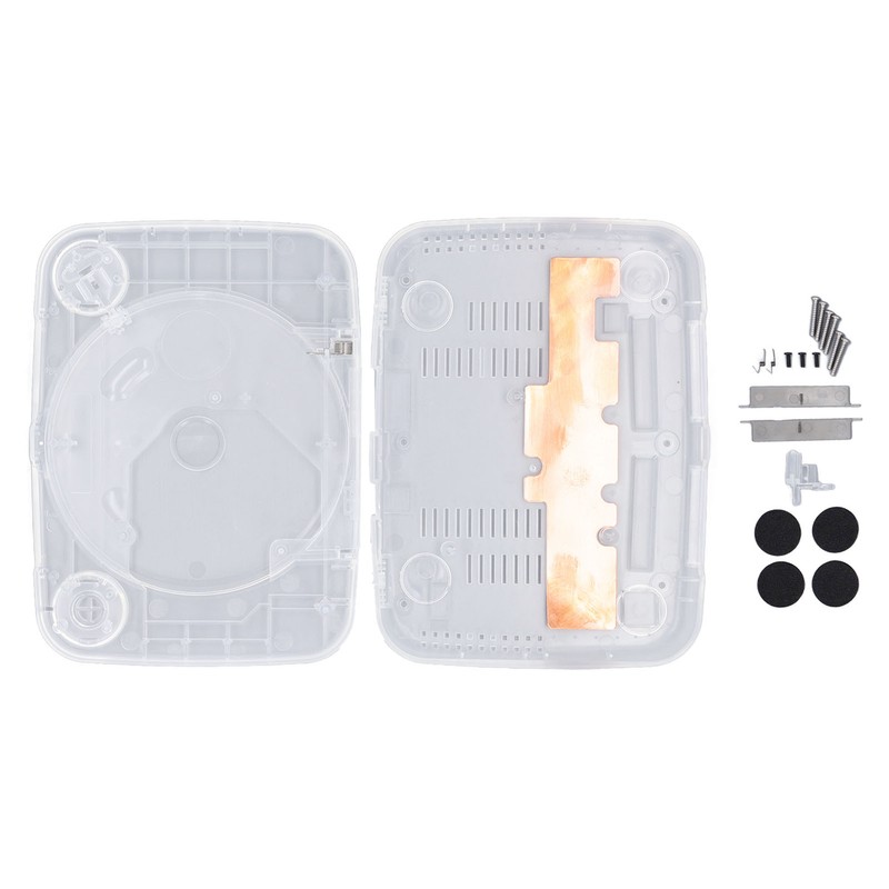 Console Replacement Shell Translucent Retro Console Case for PS1 for