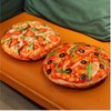 OUKEYI Pizza Shaped Pillow Funny 3D Giant Round Food Plush