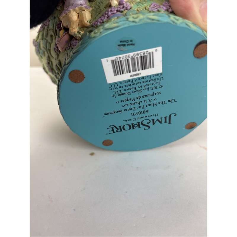 Enesco Jim Shore On The Hunt For Easter Surprises Basket