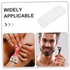 FUNOMOCYA 3pcs Transparent Shaver Storage Box for Manual Razors Versatile
