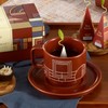 Tea Forte Terra Stoneware Teacup with Saucer, Frank Lloyd Wright,