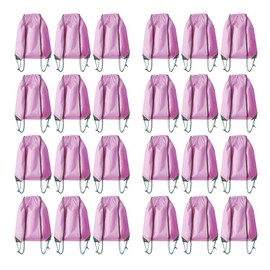 JohahaTim - Mochila con cordón y cordón a granel, para hacer ejercicio, gimnasio, deportes, viajes, yoga, bolsa con cordón, Rosado, approx. 13.39 x 16.93 inches, Cordón