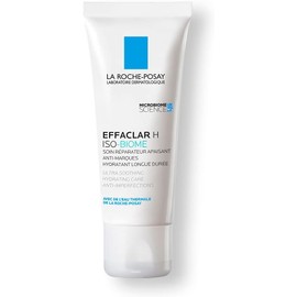 La Roche-Posay Effaclar H Iso-Biome Crema Hidratante Anti-Imperfecciones Calmante Reparadora para Piel Grasa con Imperfecciones y Fragilizada, Rápida Absorción, Sin Sensación Grasosa, 40 ml