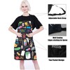 PXTIDY Painting Apron Paint Artist Apron with Pockets Waterproof Artist