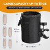 Playexen Motorcycle Cup Holder, Motorcycle Drink Holder with 0.6"-1.5" Clamp