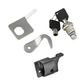 Motorcycle Rear Trunk Tour-Pak Lock with Key, EZ Tour-Pak Lid Catch, Fits for 1985-2013 Touring and Trike models equipped with King, Ultra, or Razor-Pak Tour-Pak Luggage