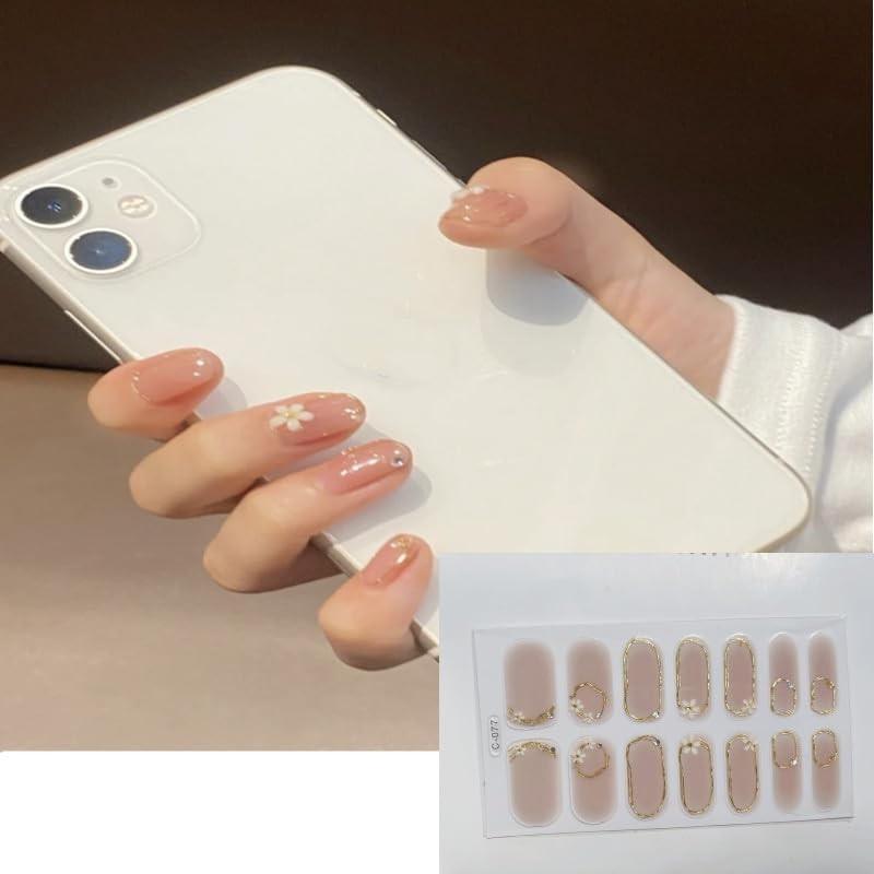 3D Nail Seals, Set of 6, 3D Feeling, Ins, Just