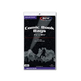BCW Silver Age Comic Book Bags - 100 ct