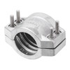 Pipe Hanger Bracket Clamp 304 Stainless Steel 2 Pieces TC