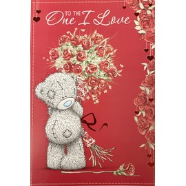 Me To You ONE I LOVE Bear Birthday Card
