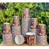 HOT BARGAINS 100 x 12oz 360ml Disposable Single Wall Printed