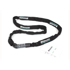 Bianchi JPP0202002BK000 Lock Black 39.4 inches (1000 mm) Dial Chain Lock B