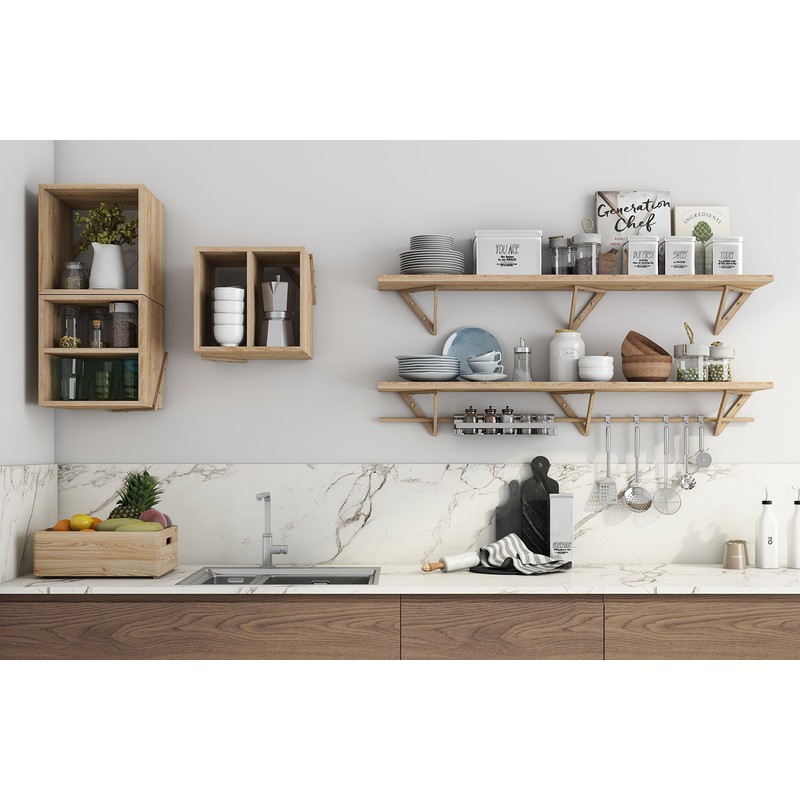 Astigarraga Triangle Square Pine 20 x 20 x 20 cm