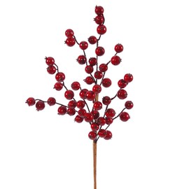 Vickerman 378762 - 16" Red Gooseberry Outdoor Pick (P152502)