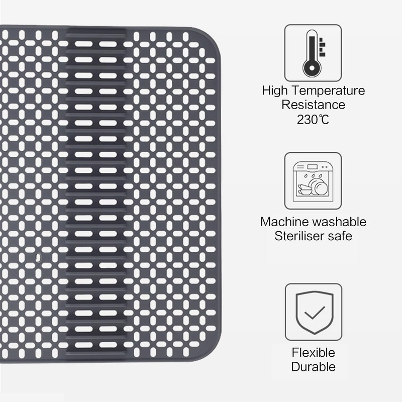 IDOMISMR Kitchen Sink Protector Mat - Protector for Kitchen and