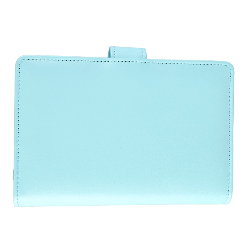 A6 PU Notebook Binder with Transparent Card Pocket Magnet Clasp