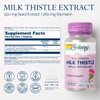 SOLARAY Milk Thistle Seed Extract 350 mg Guaranteed to Contain