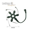 hellum 555141 Ring Connector for Extendible System Professional Fairy Lights