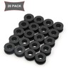 20PCS Motorcycle Rubber Grommets for Fairings Cowling, Motorcycle M6 Rubber