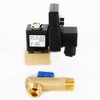 BJTDLLX Automatic Timed Condensate Drain Valve, 1/2" AC 110V 2-way