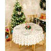 Emma Barclay Reindeer - Metallic Woven Jacquard Chrismas Table Cloth